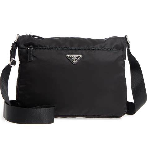 prada large nylon crossbody bag|prada crossbody bag nylon sale.